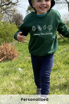 Personalised Children’s Nature Exploring Jumper by Solesmith
