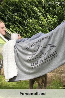 Personalised Camping Blanket by Solesmith - Kids (P38198) | £35
