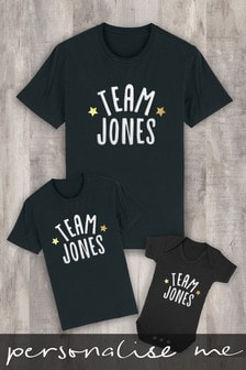 Personalised Family Team Name Baby Grow Bodysuit by Instajunction