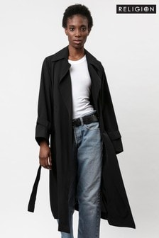 Religion Lightweight Trench With Belt
