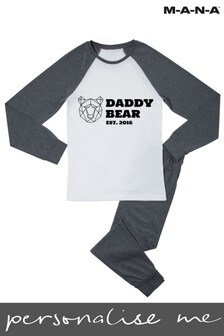 Personalised Daddy Bear Pyjamas by MANA