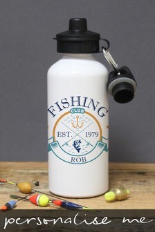 Personalised Fishing Club Sports Bottle by Signature Gifts