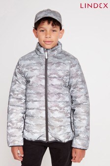Lindex Kids Reflective Padded Camo Jacket