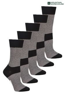 Mountain Warehouse IsoCool Mens Breathable Line Socks - Multipack