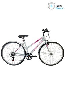 E Bikes Grey Natural Energy Ladies Trapeze Trekking Bicycle 700c 6 Speed (P49762) | £180