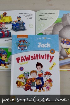 Personalised Paw Patrol: Pawsitivity Softback Story Book by Signature Book Publishing