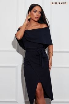 Girl In Mind Lucia Off Shoulder Bodycon Dress