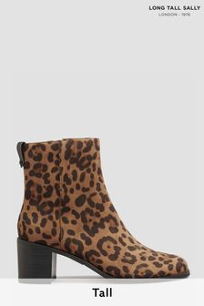 Long Tall Sally Block Ankle Boot