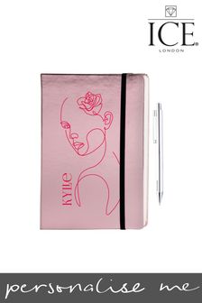 Personalised A5 Notebook and Pen Set by Ice London