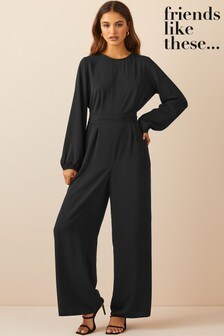Friends Like These Long Sleeve Jumpsuit