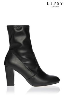 lipsy ruched ankle boots