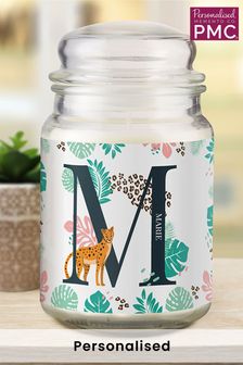 Personalised Initial Candle Jar by Signature Gifts