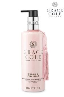 Grace Cole Wild Fig & Pink Cedar Hand & Body Lotion 300ml (P67963) | £10