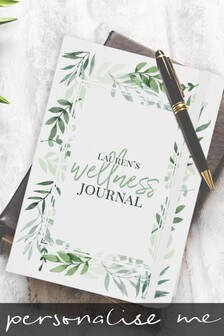 Personalised Floral Wellness Journal by Signature Gifts