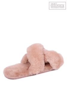 Buy Just Sheepskin Sliders Slippers Online | Next UK