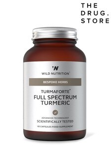 Wild Nutrition Turmaforte Full Spectrum Turmeric Jar 60 Capsules (P72346) | £35