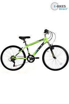 E-Bikes Direct Green Basis Bolt Boys 24In Hardtail Mountain Bike (P73301) | £249