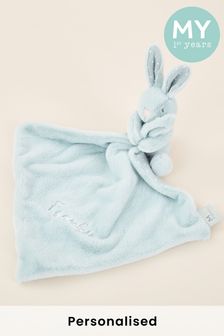 Personalised Blue Bunny Comforter by My 1st Years