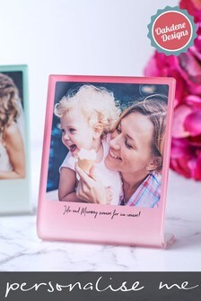 Personalised Ombre Acrylic Photo Print by Oakdene Designs