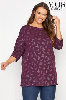 Yours Paisley Printed Top