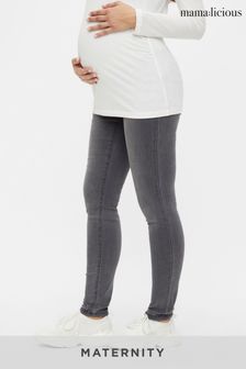 Mamalicious Maternity Over The Bump Slim Fit Jeans