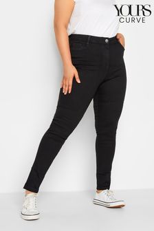Yours Curve Black Skinny Stretch AVA Jeans (P77309) | £27
