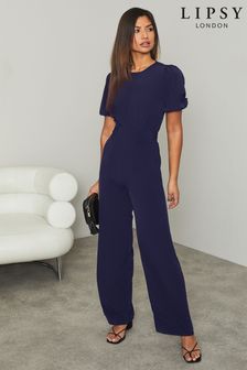 Lipsy navy jumpsuit Clearance