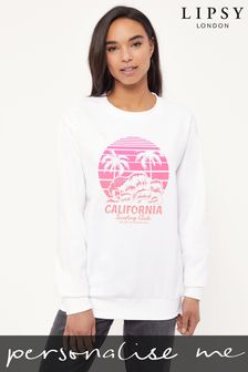 Lipsy California Surf Club Logo Women's Sweatshirt