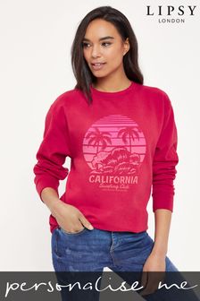 Lipsy California Surf Club Logo Women's Sweatshirt