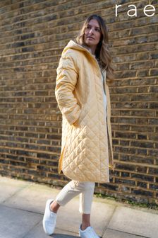 Rae Quilted Coat With Hood