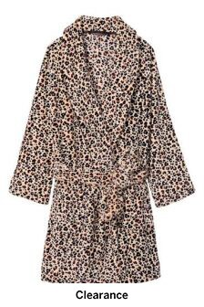 leopard print dressing gown next