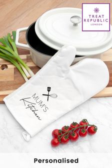 Personalised Kitchen Oven Mitt by Treat Republic