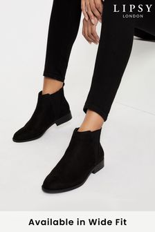 Lipsy Black Regular Fit Chelsea Boot (P86530) | £32