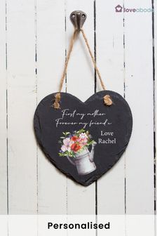 Personalised First My Mother Bouquet Slate Sign by Loveabode