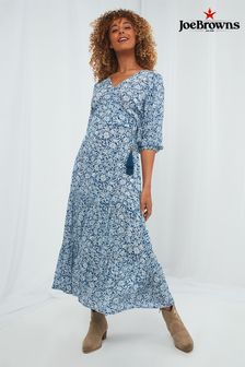 Joe Browns Blue Ravishing Wrap Dress (P88364) | £55