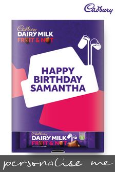 Personalised Cadbury Dairy Milk Fruit & Nut Favourites Box by Emagination