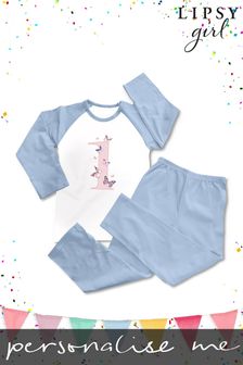 Personalised Lipsy Birthday Celebration Age 2 Baby & Toddler Pyjamas