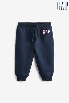 Gap Blue Logo Joggers In Fleece (P89252) | £9