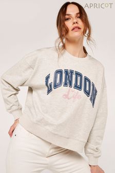 Apricot Grey London Life Sweatshirt (P89437) | £30