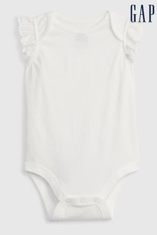 Gap Baby 100% Organic Cotton Mix and Match Flutter Bodysuit
