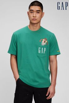 Gap 100% Organic Cotton WB Looney Tunes Graphic T-Shirt