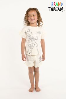 Brand Threads Disney Bambi Girls BCI Cotton Pyjamas Ages 4-8
