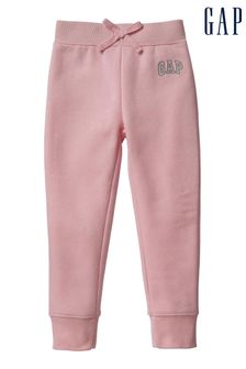 Gap Old School Pink Pop Neon Logo Joggers In Fleece (P93951) | £10