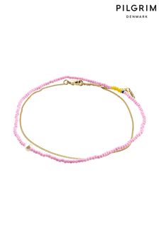 PILGRIM PALOMA Gold Ankle Chains 2-in-1 Set
