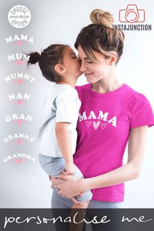 Personalised Mama Mothers Day Women's T-Shirt  by Instajunction