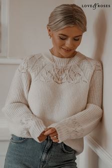 womens white knitwear