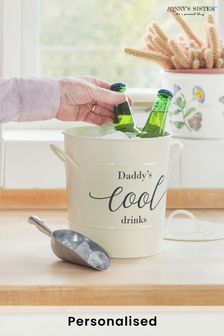 Personalised Ice Bucket With Scoop by Jonny's Sister