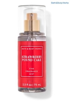 Skincare Gift Set Strawberry Pound Cake Travel Size Fine Fragrance Mist 2.5 fl oz / 75 mL