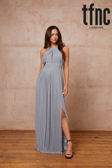Plain grey maxi dress best sale