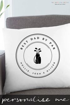 Personalised Golf Cushion by The Gift Collective (P99847) | £25